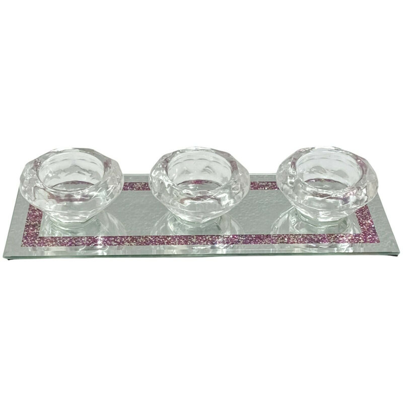 Glass Tabletop Tealight Holder