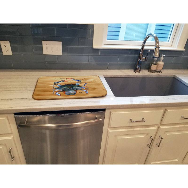 Tapis de séchage crabe