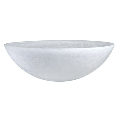 Abat-jour d'intérieur en verre 15,75 "