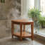 Banc de douche teck l 15,5" Canonero