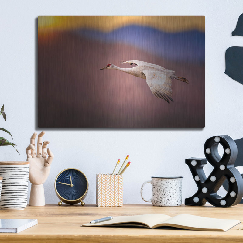 «Sunset Flight» par Jonathan Ross, H 12 po x l 16 po