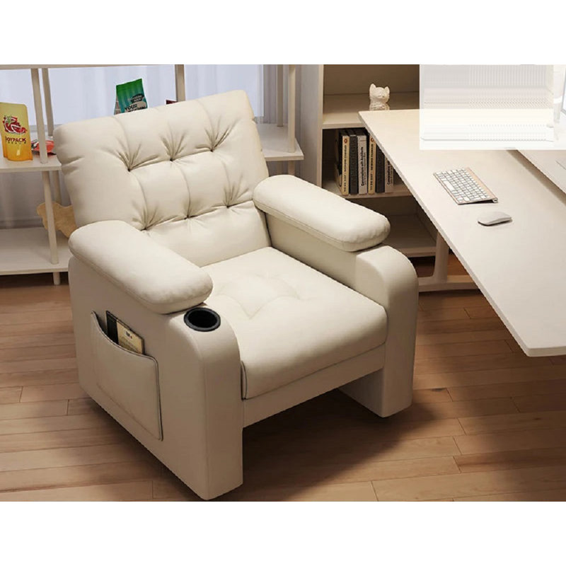 Nadera Genuine Leather Side Chair