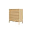 Commode 5 tiroirs Lylis, chêne clair