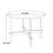 Round French dining table