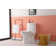 Elegant Home Living Winslet 1.2 Gallons GPF Elongated Comfort Height Floor Mounted Kit (Seat Included)