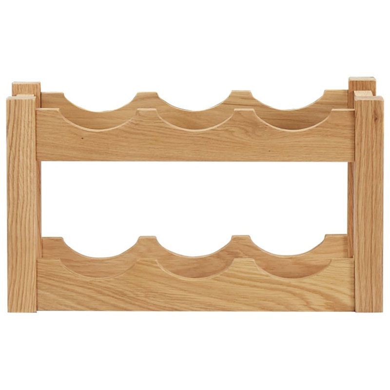 Bartolomea Floor Wine Bottle Rack Brown
