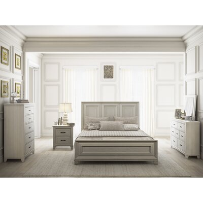 Greyleigh™ Kaylan Solid Wood Standard Bed & Reviews | Wayfair
