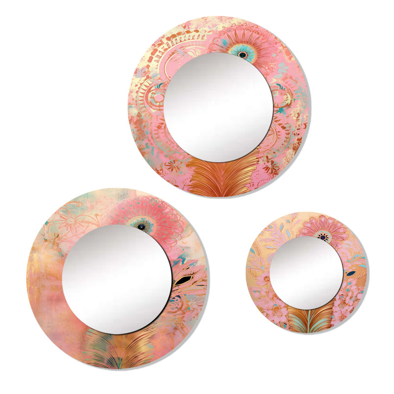 Lorenn Metal Round Mirror