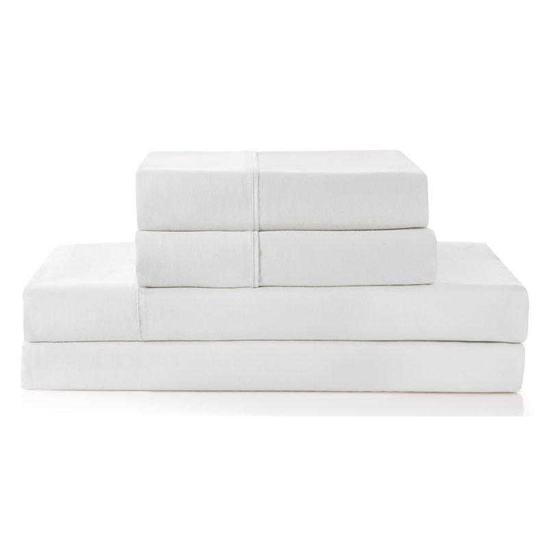 Mia Gusseted Bed Sleep Pillow, White, King