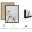 «Rustic Dandelion Grey», reproduction d'art moderne encadrée, affiche, salle de bain, petit art mural-104788166-104788167