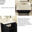 Ensemble de meuble-lavabo simple 36 po Durasoff