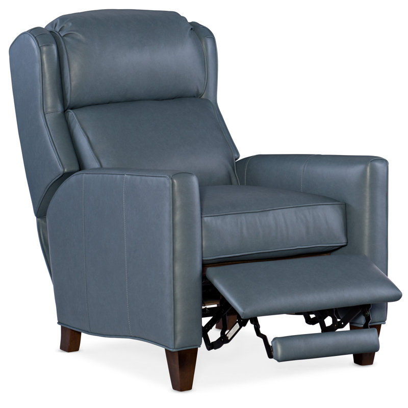 Kipton Recliner, Mahogany, Power, Anilina Hunter Genuine Leather