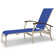 Askar Outdoor Rust-Resistant Metal Chaise Lounge