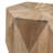 Medfield Solid Wood Block End Table