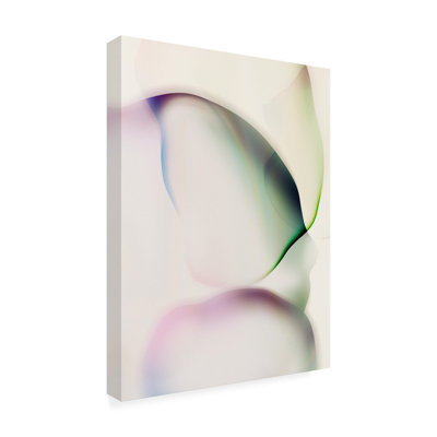 Wrapped Canvas Wall Art - Victoria Barnes  'Gossamer Veils I' Wall Art for Living Room, Bedroom, or Office Décor  - 18x24