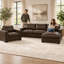 Novella Heirloom Quality RAF Chaise in Buttery Soft 100% Top Grain Leather, Made to Order-1489679840