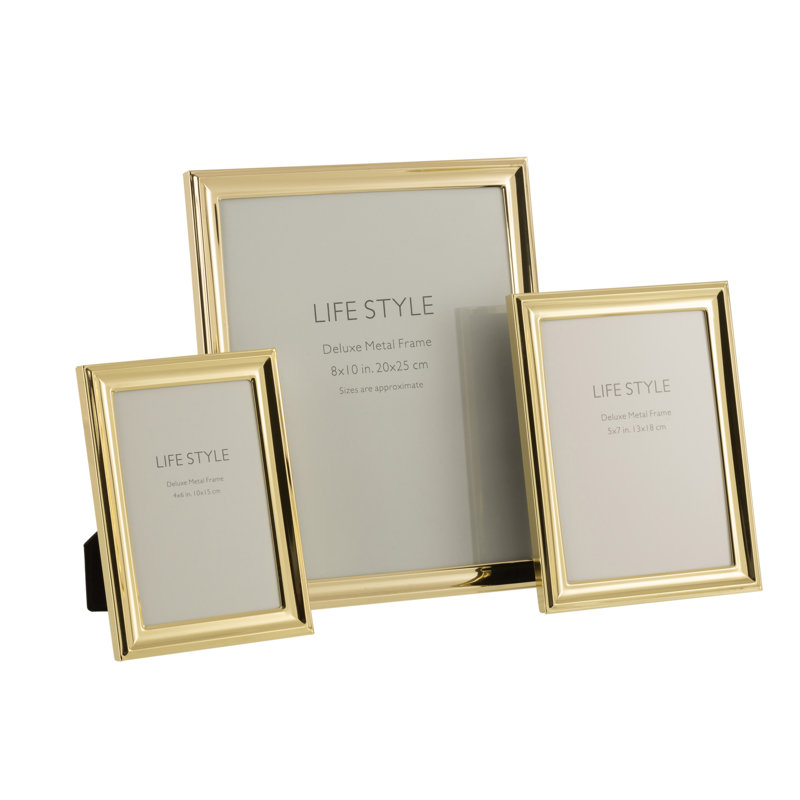 Gibbons Gold Single Picture Frame, 28cm H x 23cm W x 1.2cm D