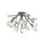 Lustre encastré avec détails en cristal Spoutnik Excess Mount Light-86652346-86652353-87127336