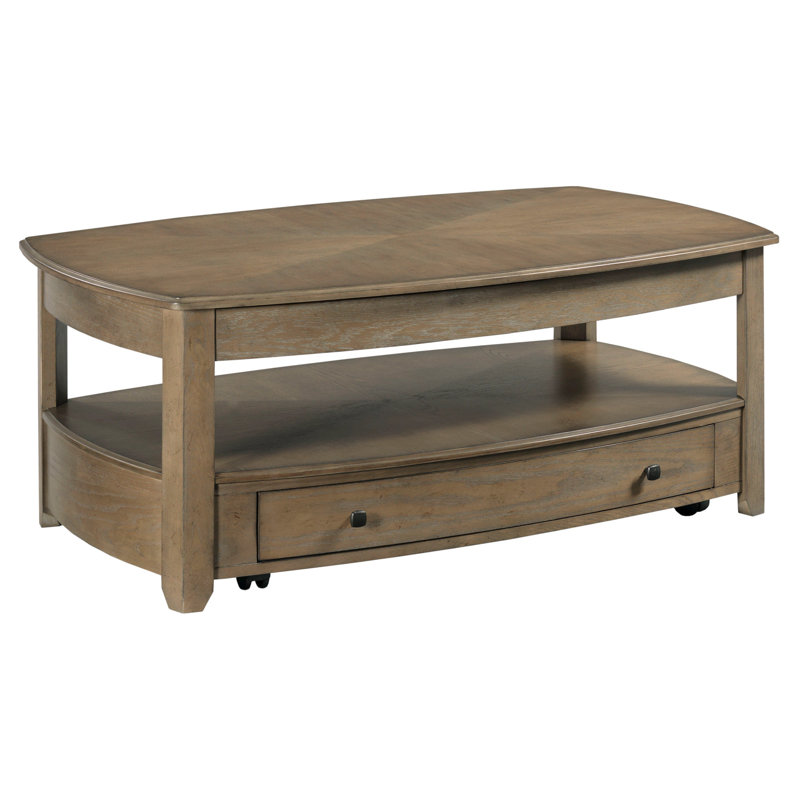 Dekorion Solid Wood Coffee Table