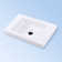 LACAVA Dimini 13.75'' Porcelain Rectangular Bathroom Sink with Overflow