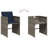 Hokku Designs 9 Piece Patio Dining Set With Cushions Poly Rattan-930032441-930032442