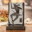 Maya Jaguar Dancer Jade Plaque Sculpture
