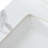 31"X22" Bathroom Countertop - Sintered Stone White With Ceramic Undermount Sink And Stylish Vanity Backsplash Top Rectangular Feature