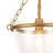 1 - Light Glass Single Cone Pendant