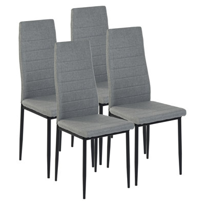 Akir 47.5cm H Fabric Upholstered Metal Upholstered Back Side Chair
