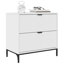 63.5cm W Manufactured Wood Bedside Table-1086627554