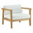 Muret 3 Piece Outdoor Patio Teak Set