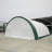 Single Truss Arch Storage Shelter 11Oz PE-112833841