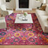 Fuchsia Pink/Yellow/Blue