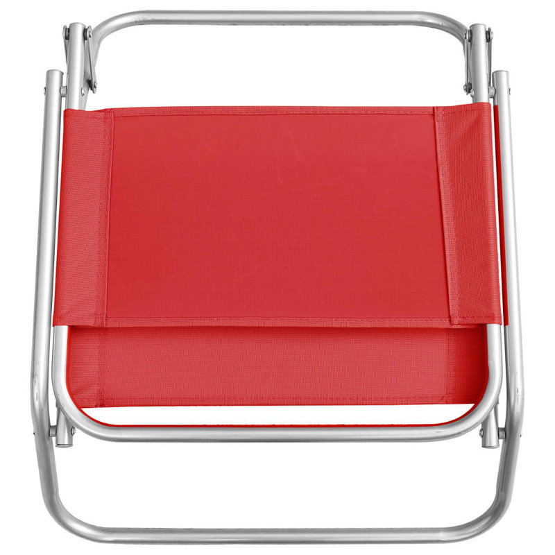 Huette Folding Beach Chair, Red