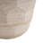 Outdoor/Indoor Lightweight Concrete Side Table,Travertine Finish