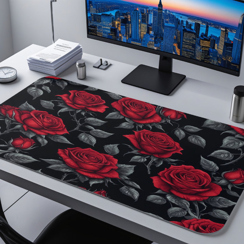 Polyester Desk Pad, 23.6x13.8