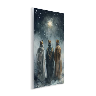 Three Wise Men & North Star Wall Plaque, design by Petal Prints Design