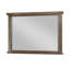 Miroir rectangulaire en bois massif et manufacturé-98524803