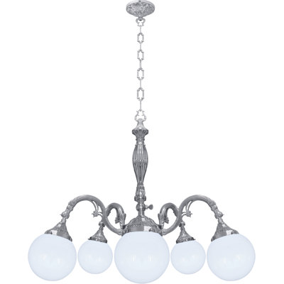 Frasher 5 - Light Candle Style LED Chandelier