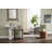 Mocha Checkered Washable Rug-123953490