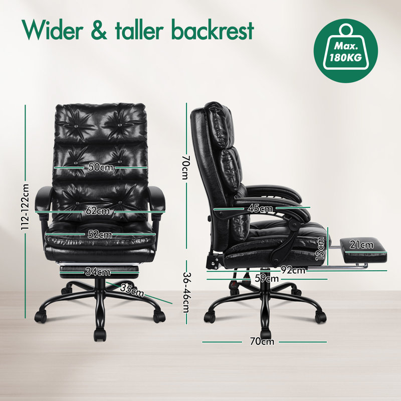 Bauerle Office Chair, Black