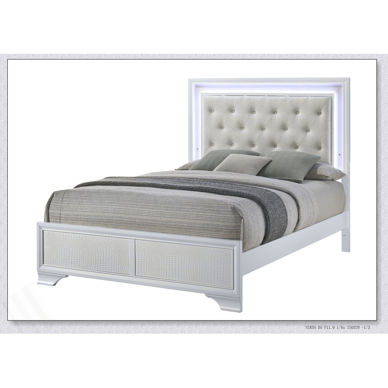 Mobilier de chambre à coucher 1pc, Grand lit