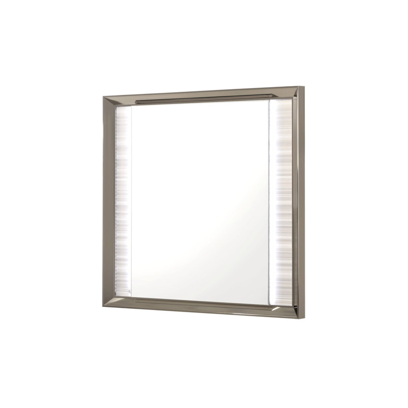 STAR WHITE MIRROR WITH LED