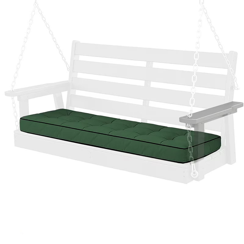 Ensemble de 14 coussins d'extérieur 14 pièces, ensemble de coussins remplaçables de 4 po (ensemble de 6 coussins, 6 dossiers, 2 coussins d'angle) - ensemble de coussins seulement