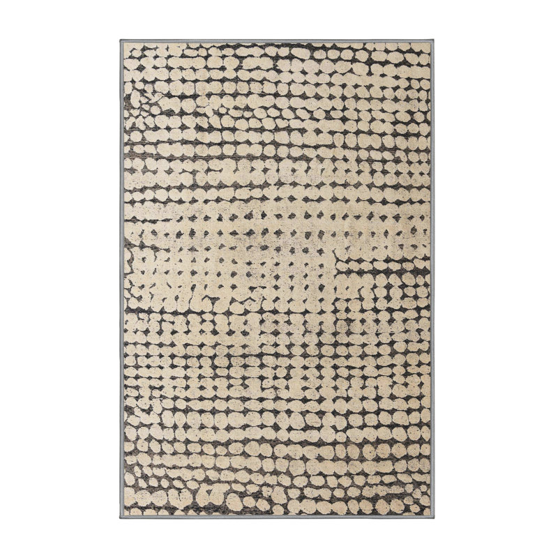Achouhada Abstract Indoor Rug, Rectangle 7' x 9'