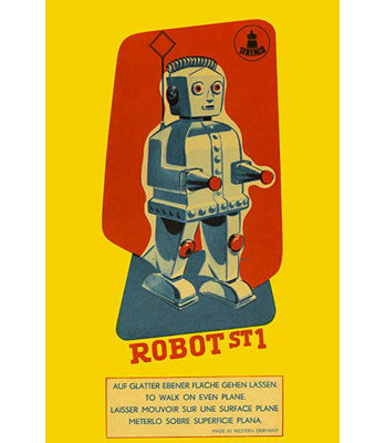 Robot ST1 - Advertisements Print
