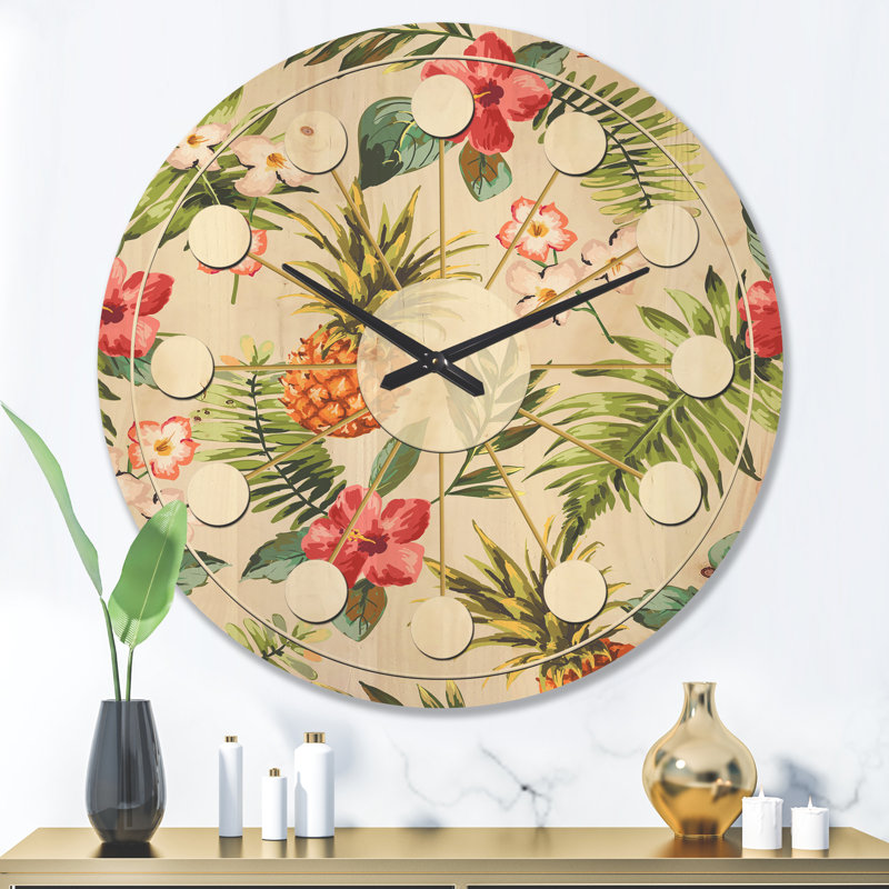 Horloge murale Pineapple, Grand