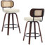 Tabouret de bar pivotant en similicuir de 25,59 po Cicero-434283658-434283652