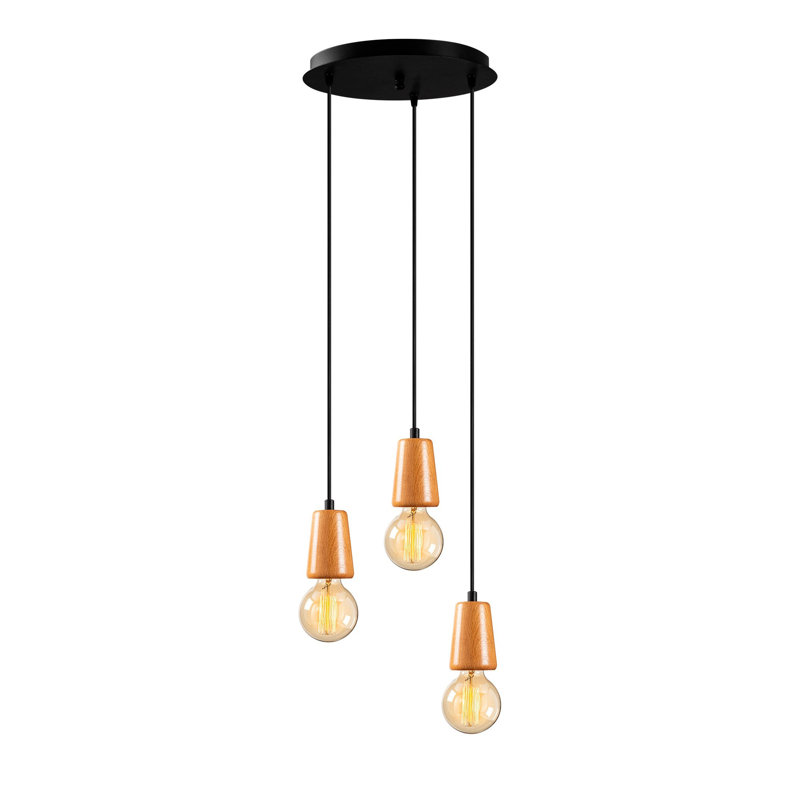 Luminaire suspendu à 3 lumières Henline
