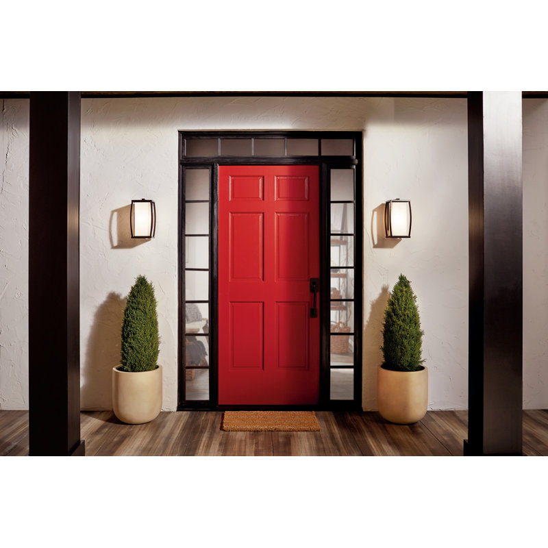 Roumfort Aluminium Wall Light, 12.9" H x 7.21" D